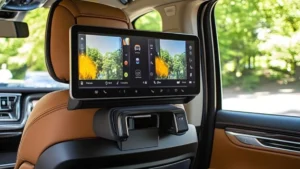 rear seat entertainment system