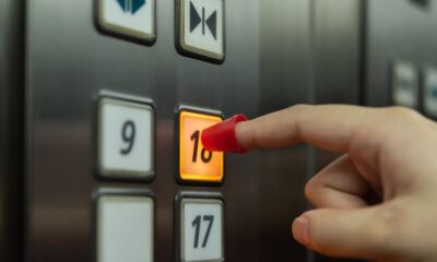 Elevator button