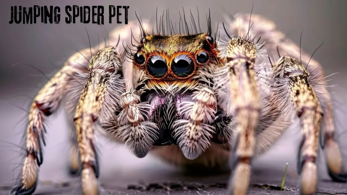 Jumping spider pet