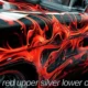 arizona red upper silver lower car wrap