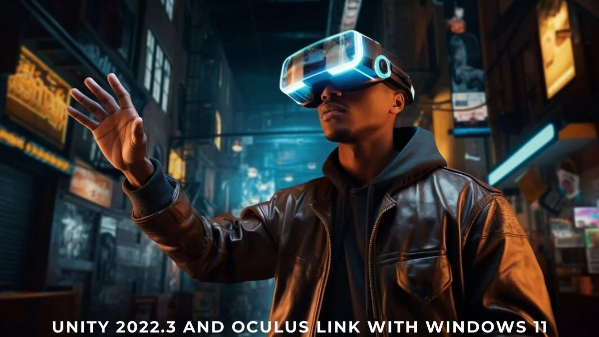 unity 2022.3 oculus link constant hourglass windows 11